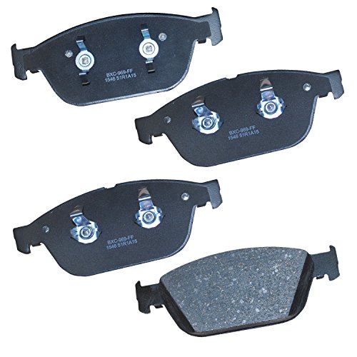 Image of Bendix Premium SBC1546 Ceramic Front Brake Pads for Audi A8 Quattro 2013-2012, A8 Quattro 2018-2015, SQ5 2017-2014
