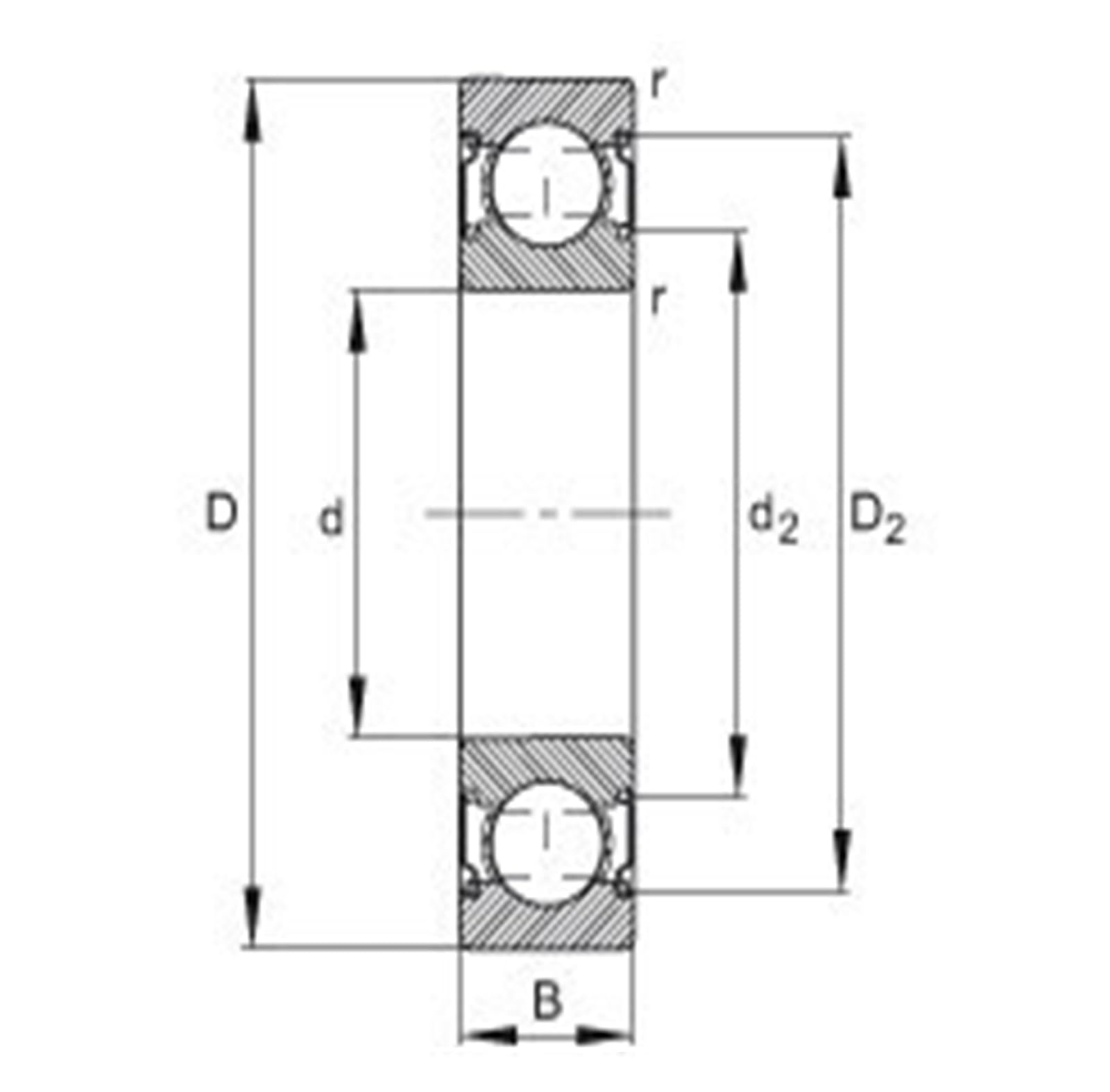6903 2RS Cuscinetto FAG 61903 - La Meccanica Online - Foto 10