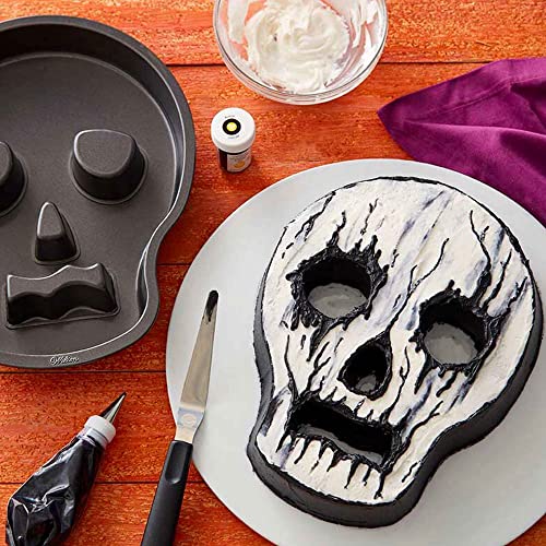 Wilton Halloween Skull Cake Tin, Non Stick, 24.1cm x 30.5cm x 3.8cm (9.5in x 12in x 1.5in) - Image 5