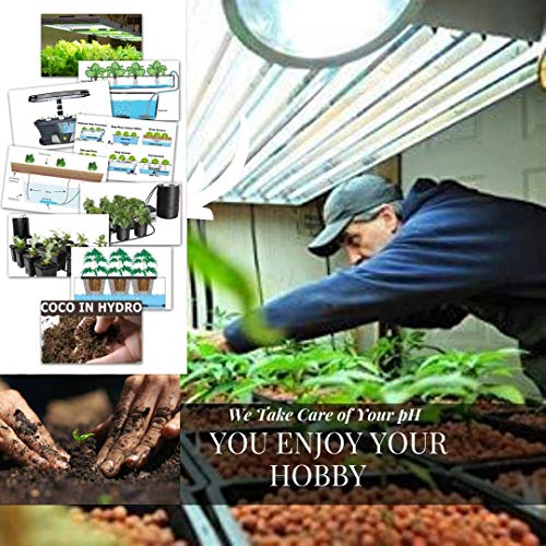 Standard Hydroponics pH Up and Down Kit - 10 Ounce Bottle pH Adjuster for Hydroponic Systems, Coco Coir Even Soil.