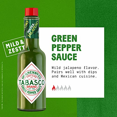 Image of Tabasco Green Pepper Sauce 60 ML (Pack of 12)