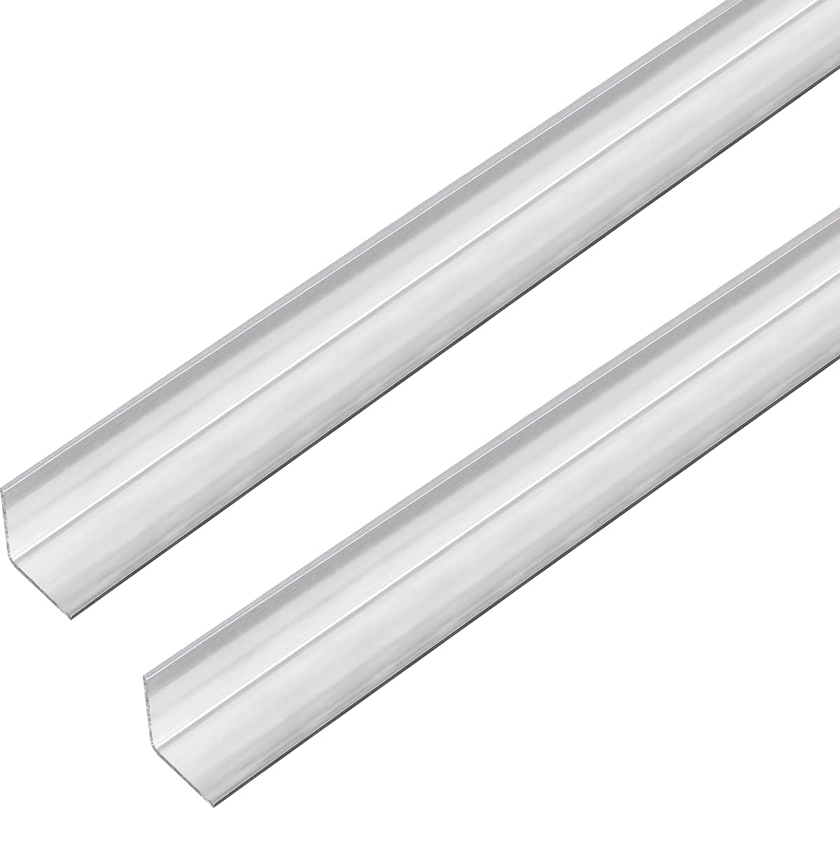 Alberts Profilo angolare in acciaio inox 1000 x 10 x 10 mm set da 2