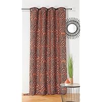 SOLEVITO Gordijn lichtdoorlatend Tabor beige 140x255 cm kopen