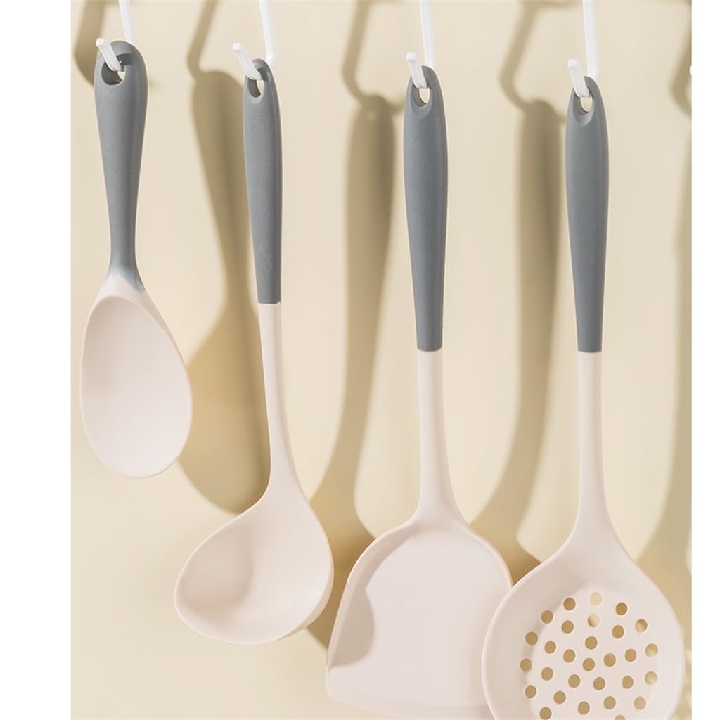 Spatule À Frire, Cuillère À Soupe Domestique, Cuillère À Frire Résistante Aux Hautes Températures, Ensemble D'ustensiles De Cuisine Antiadhésifs