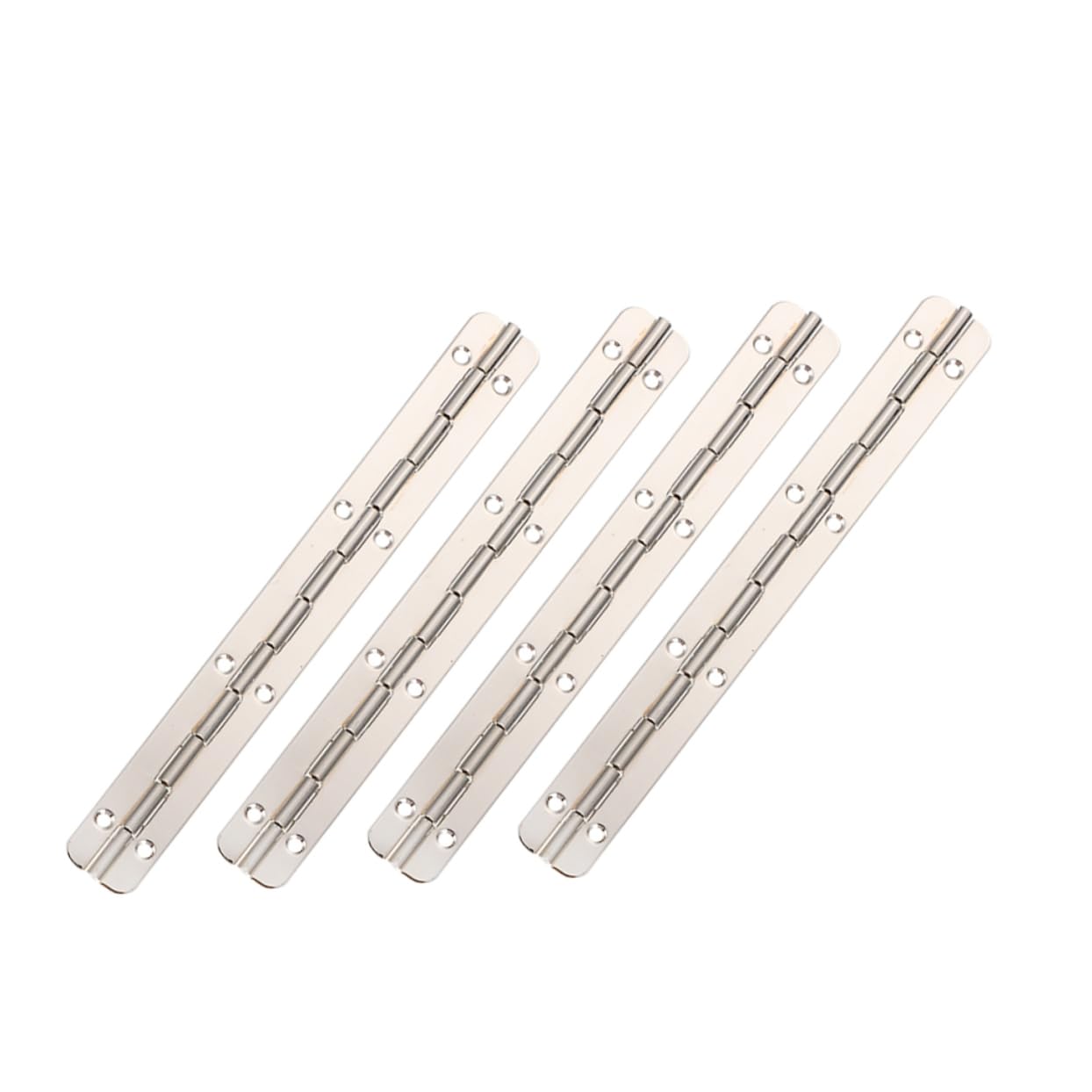 OUNONA Piano Hinge Joints for Jewelry Box Metal Hinges Easy Installation Decorative