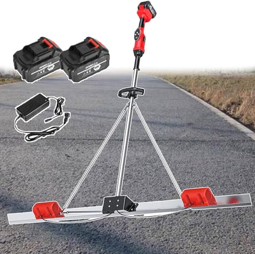 Elevate Your Projects with Our 150/180cm Concrete Electric Scraper - Powerful Electric Concrete Finishing Tool with 48V Vibration Motor & 2 * 6000mAh Batteries!,1.8m
