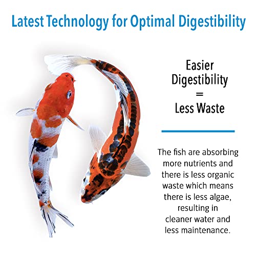 Microbe-Lift High Growth And Energy Floating Fish Food Pellets For Ponds, Water Gardens, And Fountains, Safe For Live Goldfish And Koi (5.25 Pounds) #TOP3