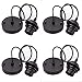 Produktbild 4 Stück  Rosen-Licht-Anhänger  Zubehör  Retro  Modern  Lichtstand mit 100mm Kabel zum Aufhängen Chandeen Zubehör (Schwarz)