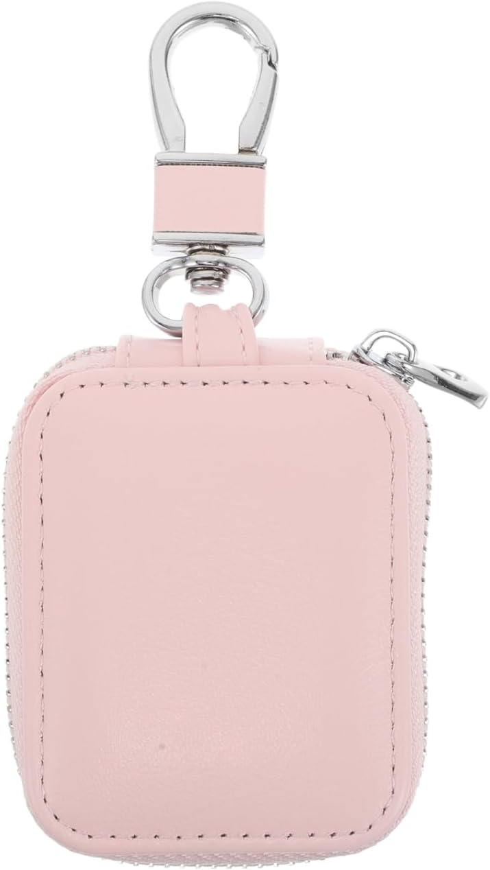 ULTECHNOVO Earbud Protective Carrying Case Portable Earbuds Bag with Durable Pu Material Compact Headphone Carry Case for in-Ear Earphones and Accessories
