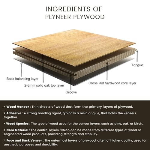 Image of Silver MR Grade Plywood - Premium Gurjan Wood for Furniture, Ceilings & Cabinets, 18mm, 8ft x 4ft