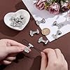 PH PandaHall 10pcs 3.5mm Stainless Steel Pendants Viking Thor's Hammer Celtic Knot Charms Antique Silver Pendant for Bracelets Necklace Jewelry Making Crafting Supplies #3