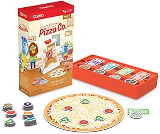 Osmo - Pizza Co. - Ages 5-12 - Communication Skills & Math - Educational Learning Games - STEM Toy Gifts for Kids 5 6 7 8 9 10 11 12 - For iPad or Fire Tablet (Osmo Base Required)