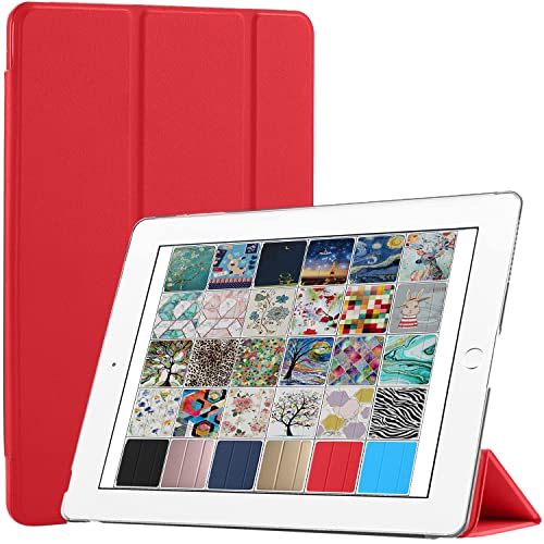 Image of DuraSafe Cases for iPad 10.9 inch 10th Gen 2022 Hard Back Case A2696 A2757 A2777 MPQ13HN /A MPQ33HN /A MPQ03HN /A MPQ23HN /A MPQ93HN /A MPQC3HN /A MPQ83HN /A MPQA3HN /A MQ6K3HN /A MQ6L3HN /A - Red