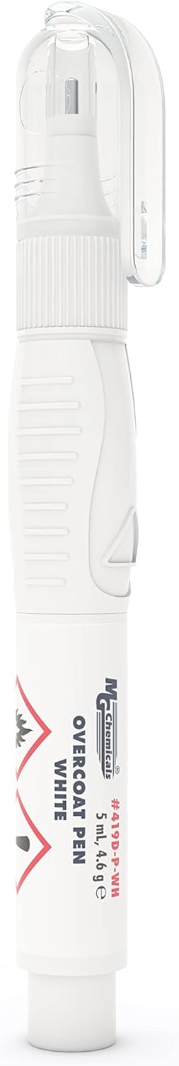 MG Chemicals 419D-P Clear Overcoat Pen for Electronics - Protect and insulate Circuit Board Traces, 5mL