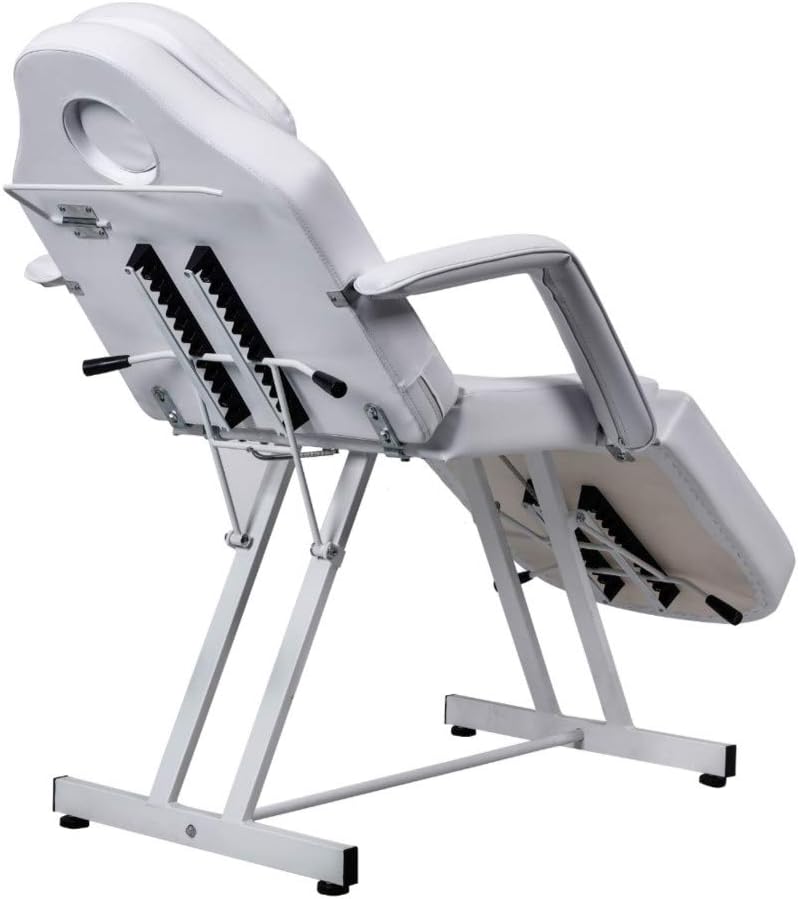 Salon Style White Classic Spa Table Facial Bed Massage Tattoo Chair Beauty Spa Salon Bed Multi-Function Acupuncture Massage Bed