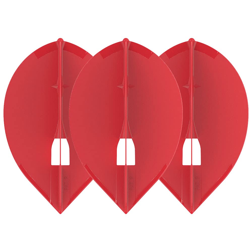 L-style Dart Flights L2 Pro | Champagne Ring | Teardrop | Red (LS011) — image 1