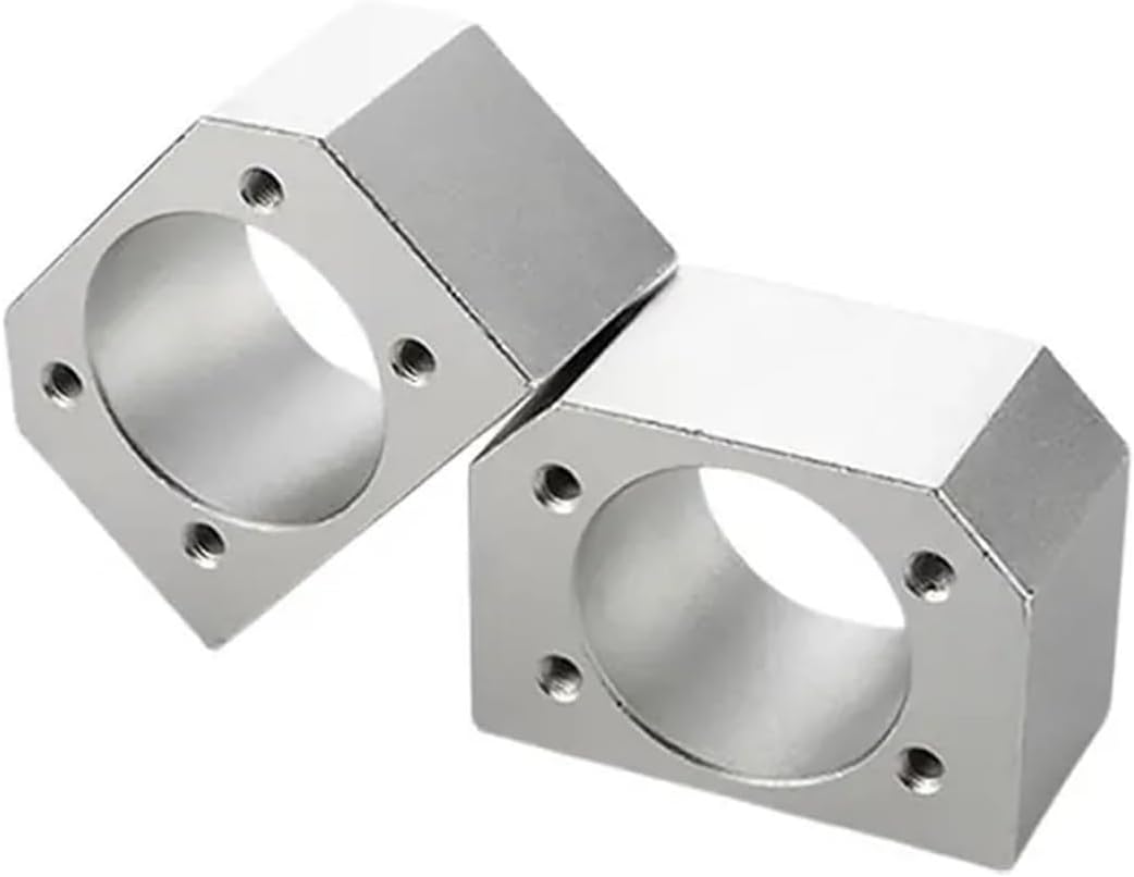 Plummer Block Bearing 1PC BSG1616H Mount Bracket CNC Parts Ballscrew Aluminum Nut Housing Bracket HolderFits for SFE1616/SFY1616 CNC Parts(6pcs)