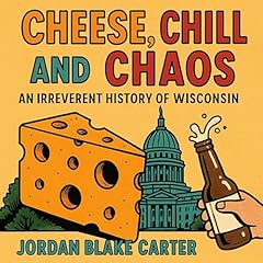 Diseño de la portada del título Cheese, Chill, and Chaos