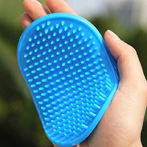 PnM Pet Dog Grooming Rubber Gloves Puppy Bathing Gloves Grooming Gloves for Puppy Small Dog Grooming Gloves - Blue (B07GCJHCZK) Amazon Price History, Amazon Price Tracker