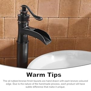 Bwewaterfallspoutoilrubbedbronzesinglehandleoneholebathroomsinkvesselfaucetorblavatoryfaucetsdeckmounttallbodycommercial Urban Country Home Decor Bwe waterfall spout oil rubbed bronze single handle one hole bathroom sink vessel faucet orb lavatory faucets deck mount tall body commercial urban country home decor
