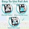 FUNNYB&G Foil Art Crafts for Kids Ages 4-8: Mother's Day 2026, Birthday Gift for Boys, Art and Crafts Supplies, Party Favors, Creative Toys for Boys 4 5 6 7 8 9 Years Old (Vehicle) #3