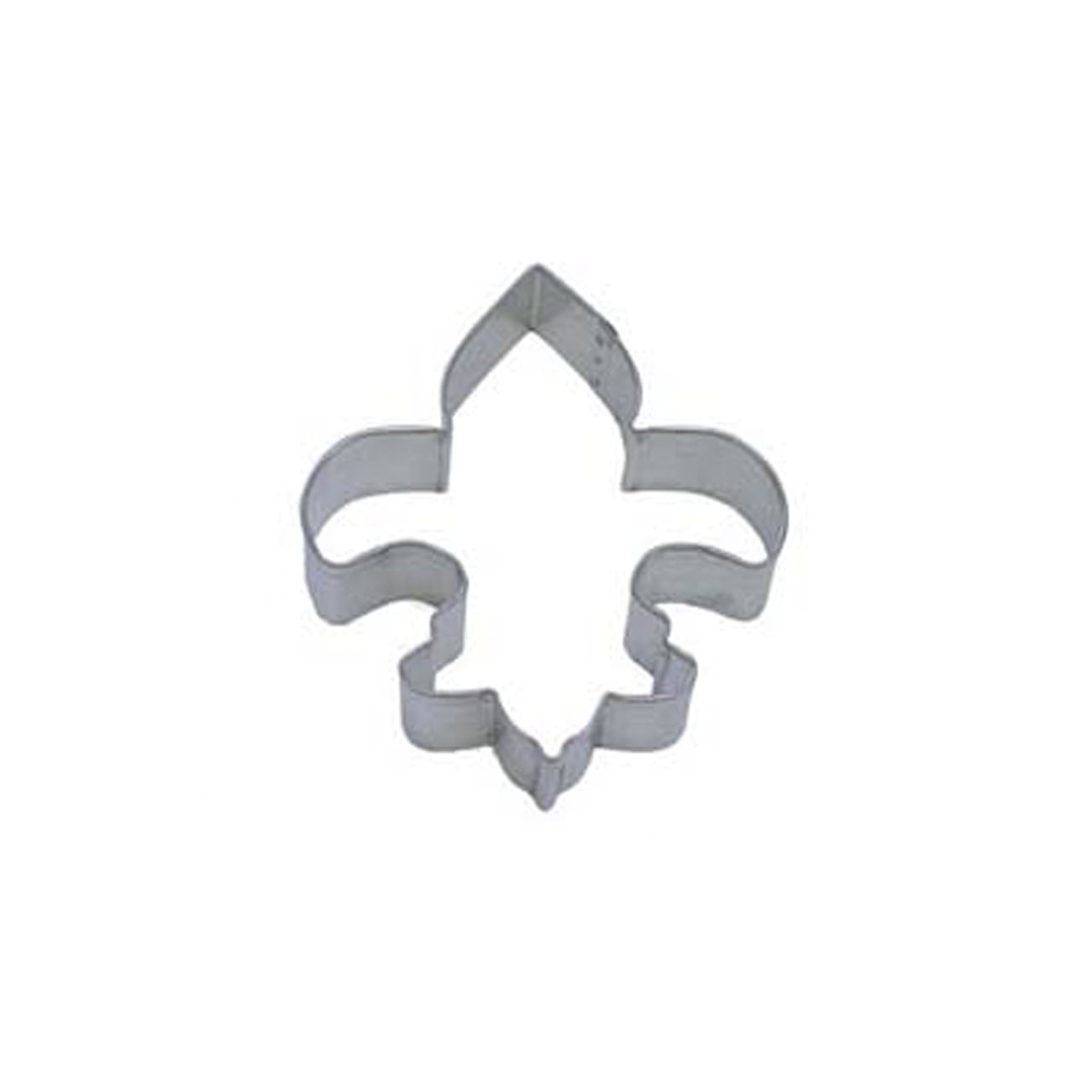 Dress My Cupcake Mini Fleur De Lis Cookie Cutter - Silver - View #7