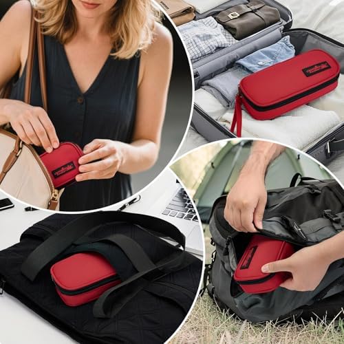 Image of apollo walker Insulin Cooler Travel Case with Ice Packs and Insulation