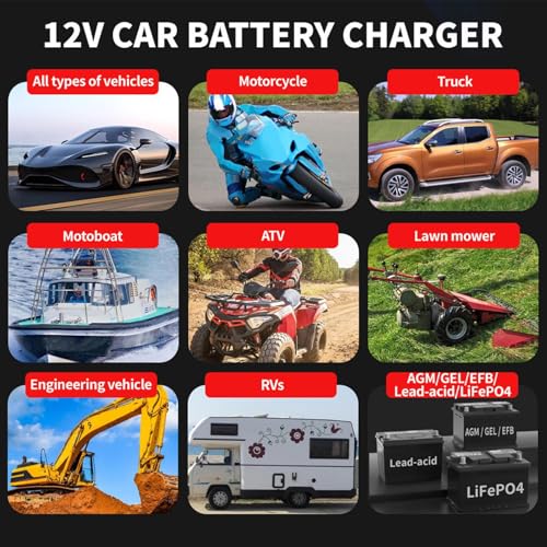 Chargeur rapide et maintenance automobile 12V Teksome