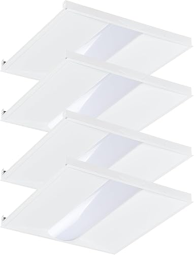 Miniatura 8 de Cortelco Luz LED Troffer de 2 x 4 - 25 W/30 W/35 W/40 W/50 W, hasta 7500 lúmenes, 4 CCT seleccionables 3000 K/3500 K/4000 K/5000 K, panel de techo