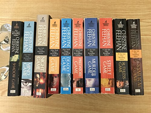 Christine Feehan Complete Ghostwalker Series 1-10 : Shadow Game/mind Game/night Game/conspiracy Game/deadly Game/predatory Game/murder Game/street Game/ruthless Game /Samurai Game (Set of 10 Books)