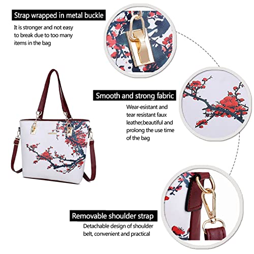 Image of 2E-youth Designer Purses and Handbags for Women Satchel Shoulder Bag Tote Top Handle Bag