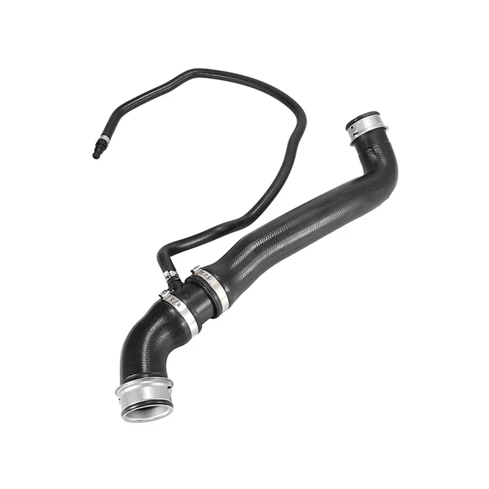 Abrazaderas de manguera Manguera de refrigerante del depósito agua motor para Mercedes-Benz W212 E250 E300 E350 Serie E, goma radial Piezas de repuesto