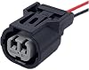 2-pin Compatible With Sumitomo Automotive Intake Pressure Sensor Plug Waterproof Electronic Connector Wire Harness Male And Female 6188-0589 6189-0890(2P Female,1 Pc)