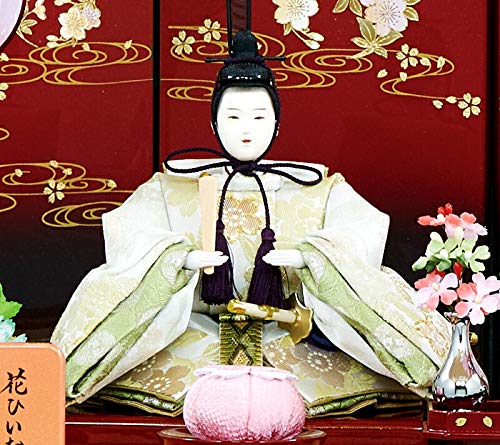 Amazon | 雛人形 吉徳大光 コンパクト ひな人形 雛 収納飾り 親王飾り