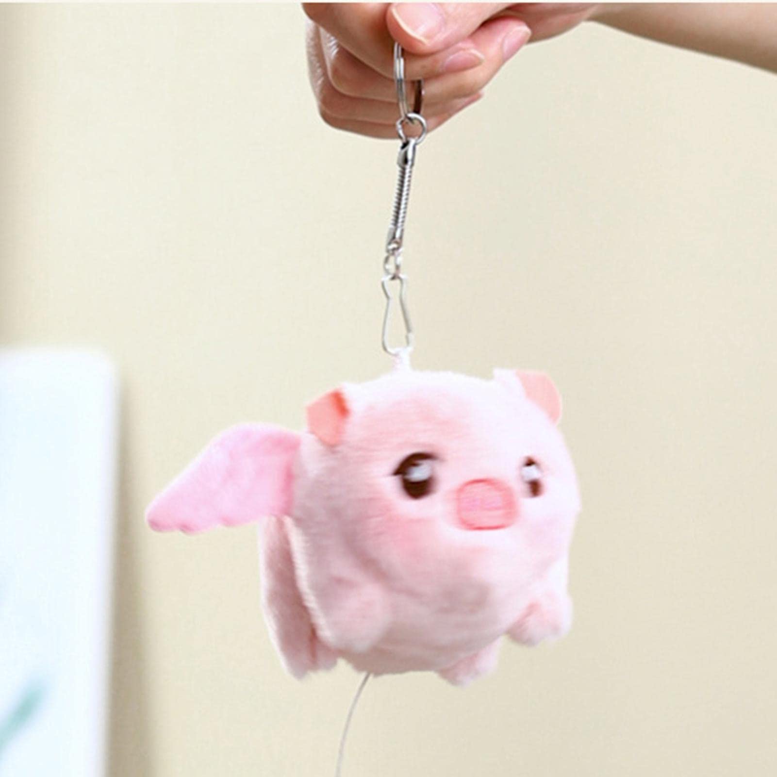 Peluche Cochon Rotation Queue Mécanique Marche