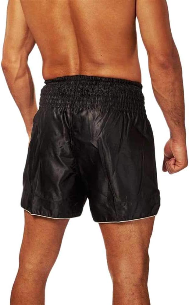 Leone 1947 Pantaloncini Kick-Thai Unisex - In Satin/Poliestere Per Allenamento, Con Spacchetti - Foto 6