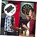 balacoo 2pcs Oval Dart Storage Box Portable Plastic Organizer for Outdoor Use Holder for and Accessories for Travel Black