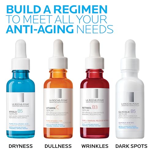 image for La Roche-Posay Pure Vitamin C Face Serum with Hyaluronic Acid & Salicy