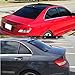 NEESPOC Rear Window Roof Spoiler Visor Wing Compatible with Mercedes-Benz C-Class W204 2008-2014 C250/ C300/ C350/ C63 Sport Gloss Black Exterior Accessories