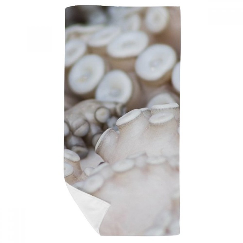 Serviette de bain squid tentacule multicolore gant de toilette absorbant 35x70cm