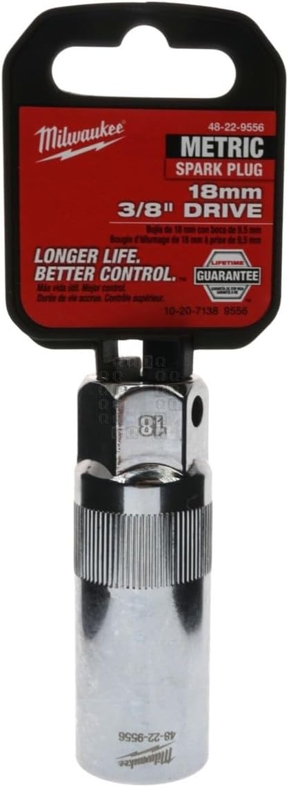 Milwaukee Electric Tool 3/8"" Drive 18mm Spark Plug