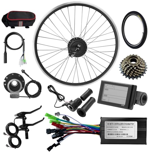 48 V 66 cm MXUS 250 W Hinterrad-Elektrofahrräder, Umbausatz, Nabenmotor, wasserdichtes Kabel, legaler Motor, E-Bike-Radnabe mit Controller, Fahrrad-Umbausatz, 7-Gang-Kassette, SW900-Bildschirm