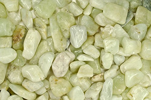Fantasia Materials: 1/2 Lb Tumbled Aquamarine B Grade Stones From Brazil - Small - 0.75" To 1.25" Avg #TOP30