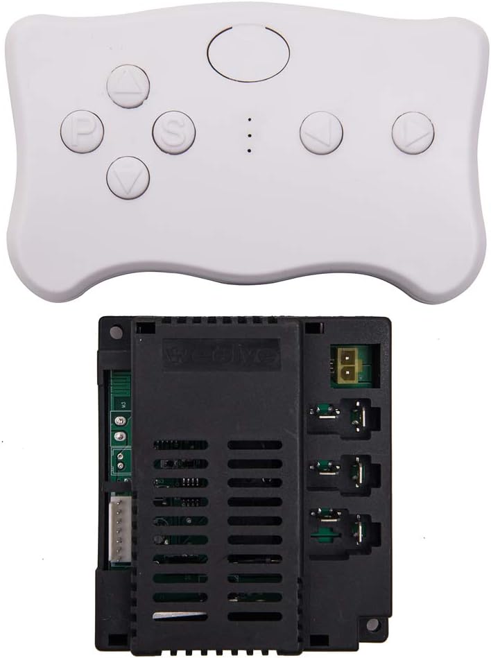 weelye RX41 12V Kids Powered Ride on car 2.4G Bluetooth Remote Control and Receiver Kit Controller Control Box Accessories for Children Electric Ride On Car Replacement Parts