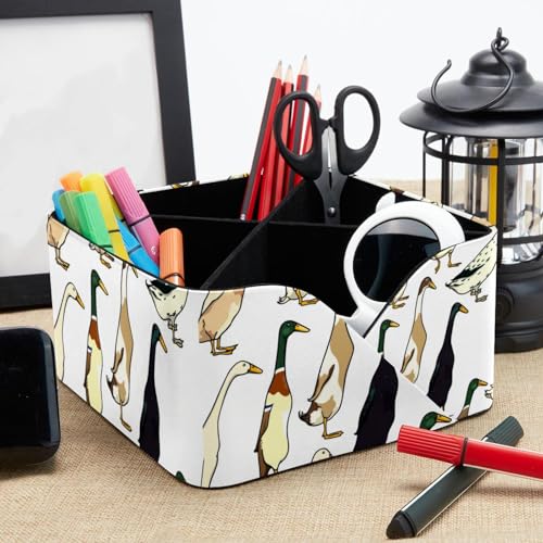 Rangement pour bureau et porte-crayons indien avec 4 compartiments - 8