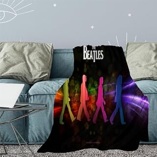 CHEWYZ Couverture Polaire en Flanelle à Motif 3D The Beatles, Couverture Chaude et Douce en Peluche pour bébé et Enfant, Couverture Polaire en Microfibre 100% Polyester 150x200cm - Les Beatles, Paul McCartney, John Lennon, RIngo Starr, George Harrison CHEWYZ Couverture Polaire en Flanelle à Motif 3D The Beatles, Couverture Chaude et Douce en Peluche pour bébé et Enfant, Couverture Polaire en Microfibre 100% Polyester 150x200cm – Image 6