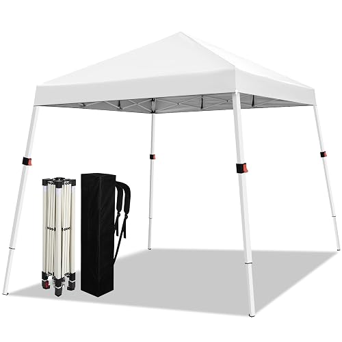 WEIZE 10x10 Slant Legs Pop Up product photo (Tents & Shelters) — ScooterReviewPro review