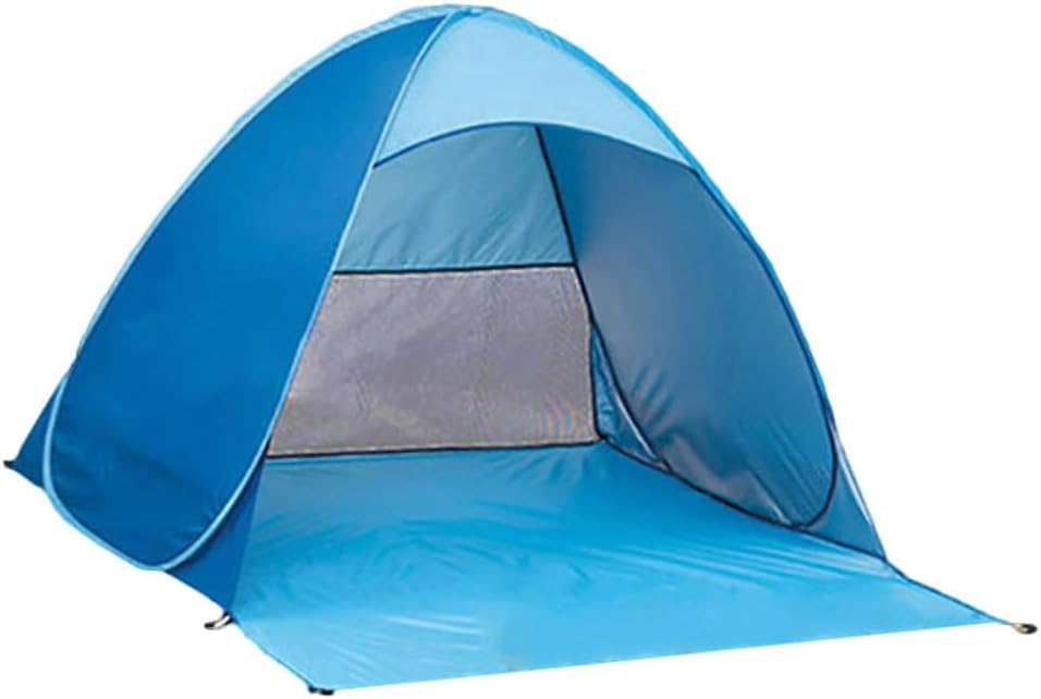 Portable Beach Tent Sun Shelter Automatic Setup Camping Awning Lightweight Outdoor Protection for Fishing Hiking and Beach Activities
