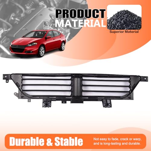 JX RACING Radiator Grille Shutter W/O Motor Compatible with 2013-2016 Dart by JX RACING · PERFORMANCE · ACCESSORIES - Used condition - Image 3