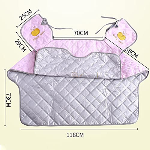 Soapow Duurzame Zomer Voorruit Quilt Knie Pad Cover Waterdichte Zonnescherm Been Schort voor Elektrische Auto… - Afbeelding 5